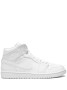 Jordan 1 Mid Triple White