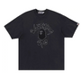 BAPE Mad College Dyed Relaxed Tee Black