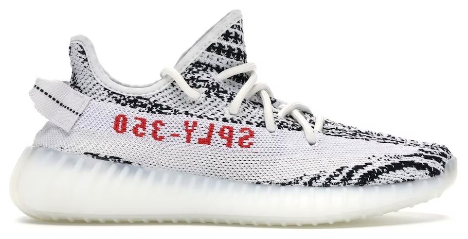 yeezy 350 zebra size 13