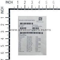 Hydro Gear 70463 - Kit O-Ring & Seal - Image 4