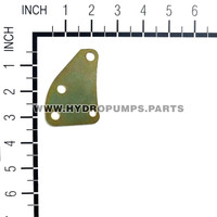 Hydro Gear 51355 - Bracket 2" X 3" Yellow Zinc To - Image 2