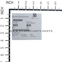 Hydro-Gear 51448 - Ezt Transaxle Bypass Plate - Genuine Part