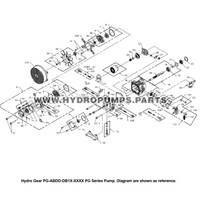 Parts lookup Hydro Gear PG-ABDD-DB1X-XXXX PG Series Pump OEM diagram