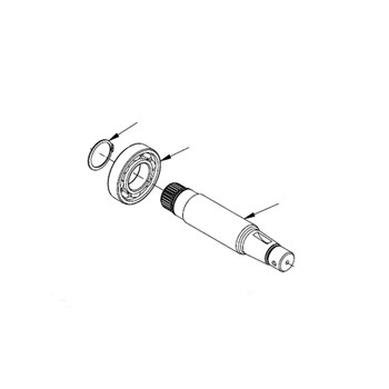 Hydro Gear 71238 - Kit Axle Shaft - Original OEM part