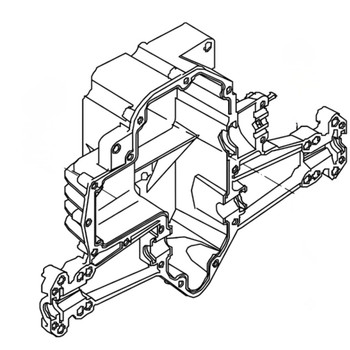44863RM Housing 0500 Lower Raw Matl HydroGear Genuine OEM Part