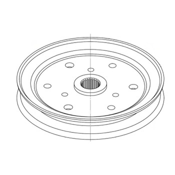 51416 Pulley HydroGear Genuine OEM Part