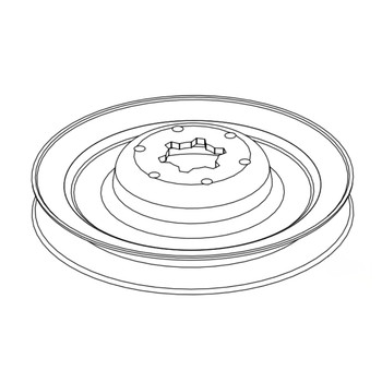 51879 Pulley 3.86 Inch HydroGear Genuine OEM Part