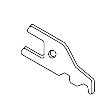 17434A Bracket HydroGear Genuine OEM Part