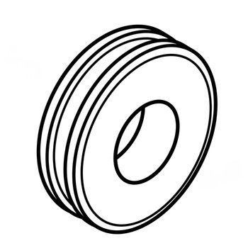 53189 Plate Stop Right Hand HydroGear Genuine OEM Part