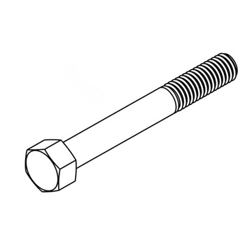 44878 Screw 5/1624 X 2.25 Hexagonal Head Lockin HydroGear Genuine OEM Part
