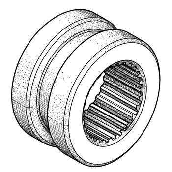 168PHB31860 Collar Spline Tuff Torq Genuine OEM Part