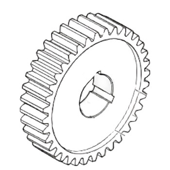 187L0013420 Gear 24T Tuff Torq Genuine OEM Part