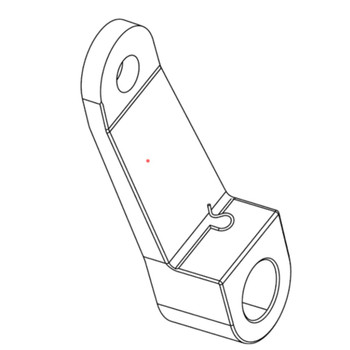 187Q0829420 Control Lever Tuff Torq Genuine OEM Part
