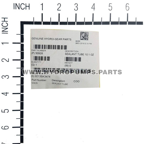 Hydro Gear 50928 - Sealant Tube 10.1 Oz - Image 3