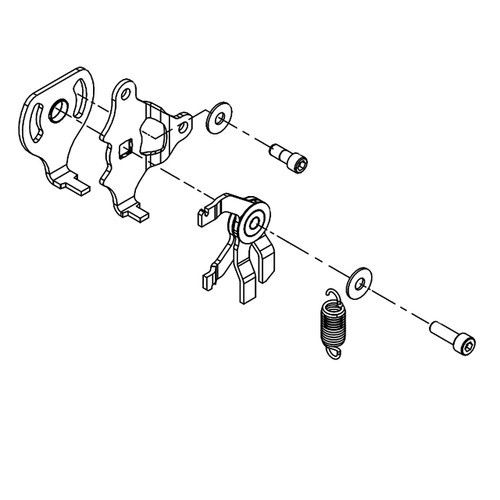 Hydro Gear Kit Return Std Scissor Hvy Spring 71738 - Image 1