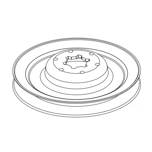 51879 Pulley 3.86 Inch HydroGear Genuine OEM Part