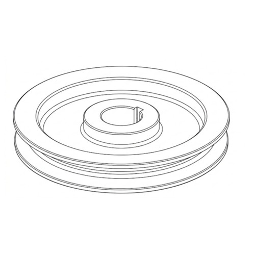 53805 Disc Pulley Cupped 4.0 Inch HydroGear Genuine OEM Part