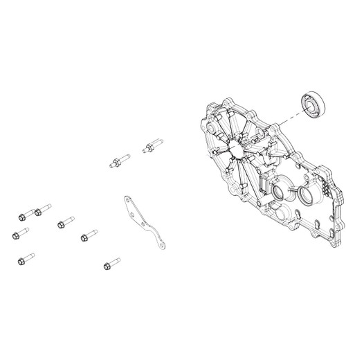 73105 Kit Side Cover Right Hand HydroGear Genuine OEM Part