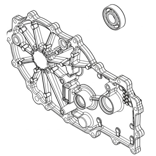 73106 Kit Side Cover Left Hand HydroGear Genuine OEM Part