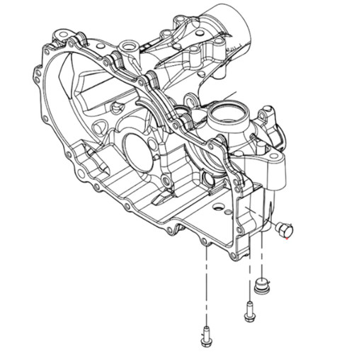 73252 Kit Main Housing Right Hand HydroGear Genuine OEM Part