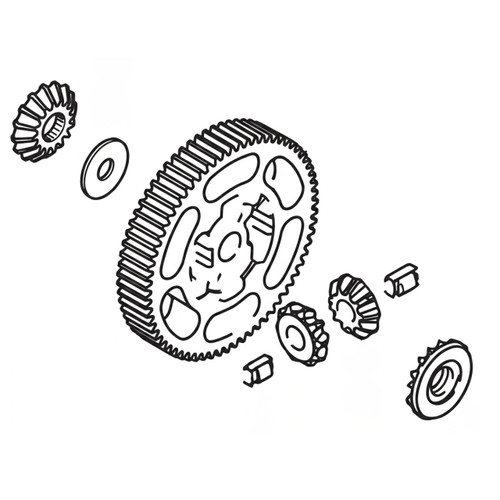 1A632081510 Differential Gear Kit Tuff Torq Genuine OEM Part
