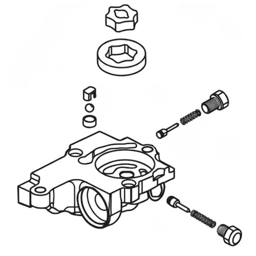 168H3P29830 Packing Case Tuff Torq Genuine OEM Part