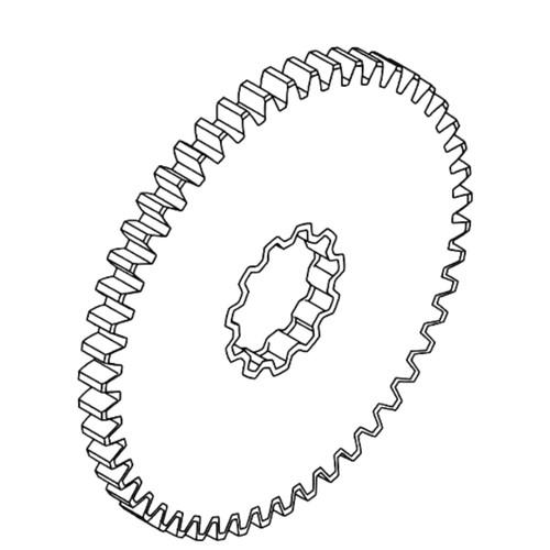 187K0033490 Reduction Gear L Tuff Torq Genuine OEM Part