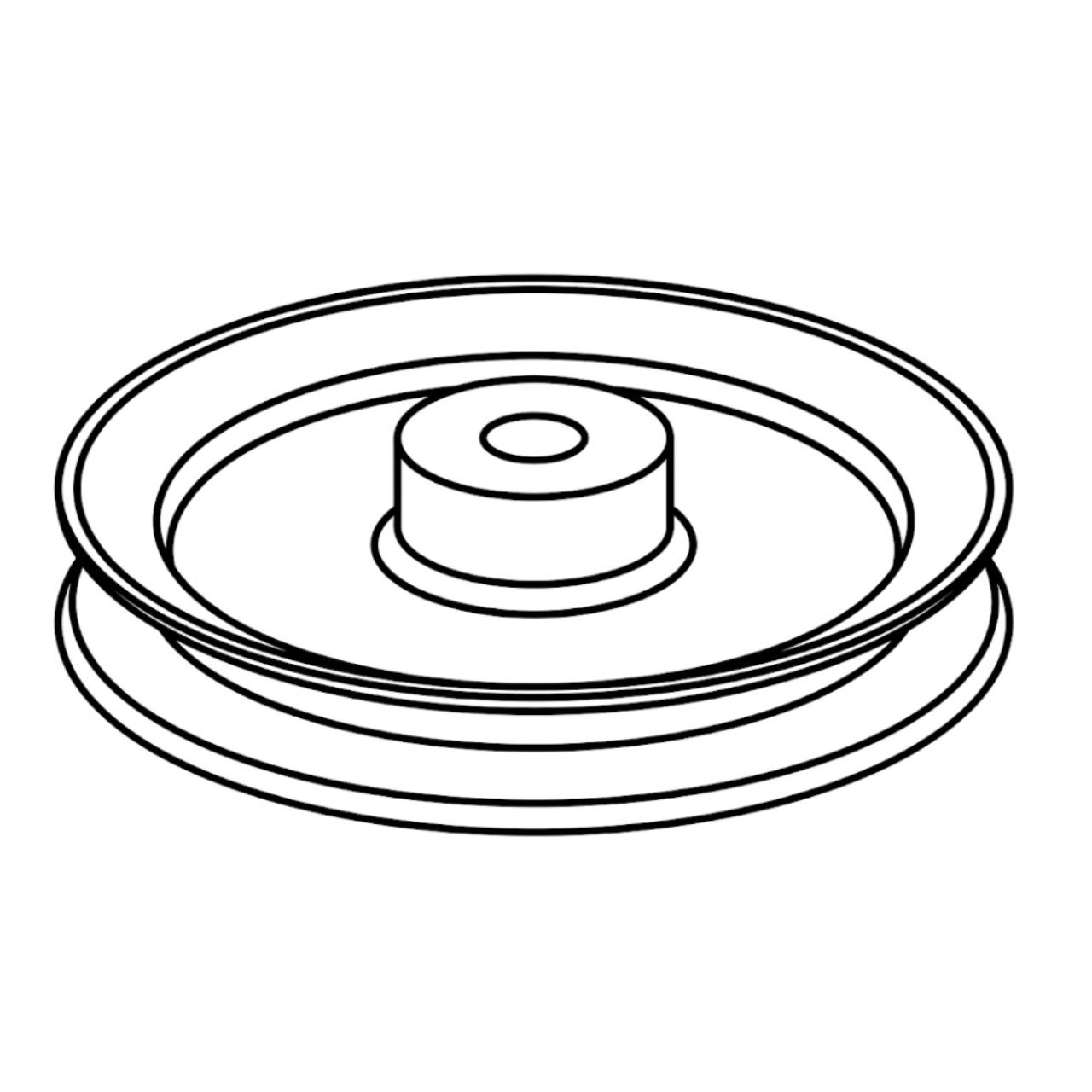 Tuff Torq 187Q0825810 Pulley 5.2 - Genuine part