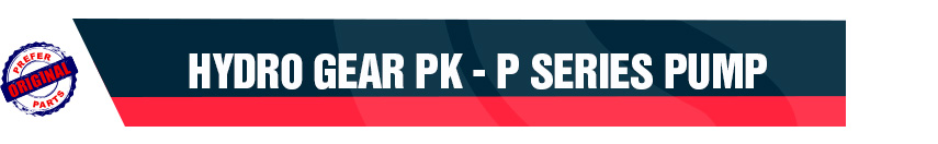 Hydro Gear PK - P Series Pump