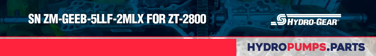SN ZM-GEEB-5LLF-2MLX for ZT-2800