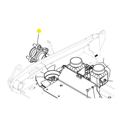 Hydro Gear ZJGYEF9T7B1GRX Transaxle Hydrostatic Zt3200 Original