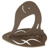 Skull Hooker Big Hooker Lng Arm Brn