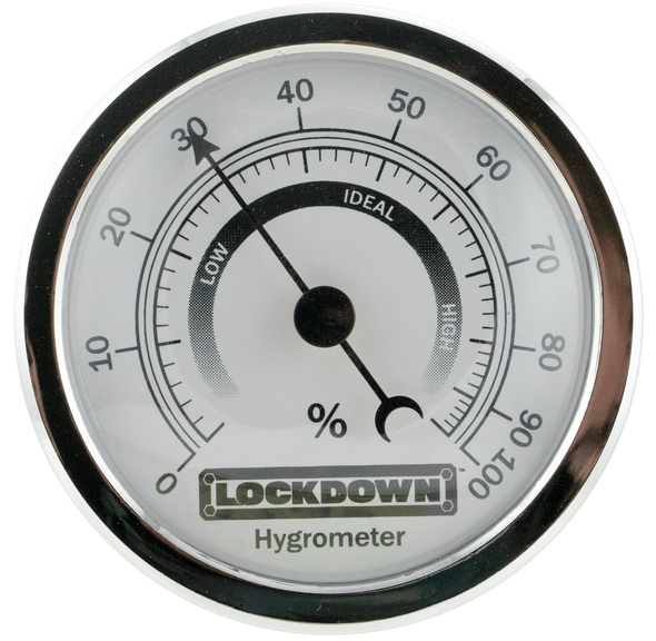 Lockdown Vault, Lockdown 222111 Hygrometer Lockdown Vault, Lockdown 222111 Hygrometer