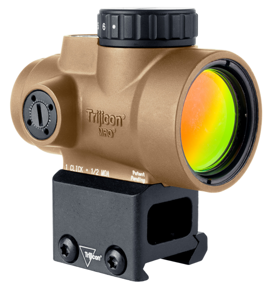 Trijicon Mro Sd, Trj 2200349 Mro Sd 1x25 Grndot 2.0moa Adj Coy Lcw