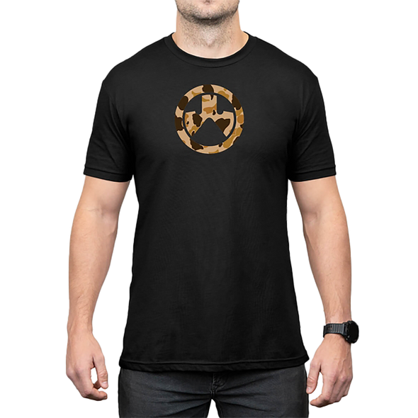 Magpul Industries Corp Raider Camo Icon Cvc, Magpul Mag1527-001-l   Raider Camo Cvc Tshirt    L