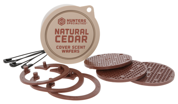 Hunters Specialties , Hs Hs-01023      Scent Wafers - Natural Cedar