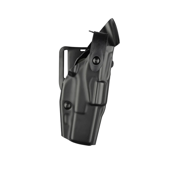 Model 6360 Als/sls Mid-ride, Level Iii Retention Duty Holster For Glock 19 Gens 1-4 W/ Light/laser - 6360-28321-411