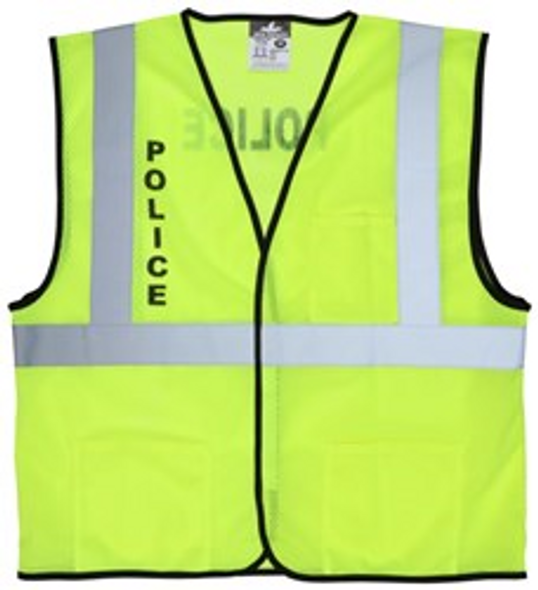 Class 2, Economy, Mesh, Silkscreened Pol Class 2, Economy, Mesh, Silkscreened Pol