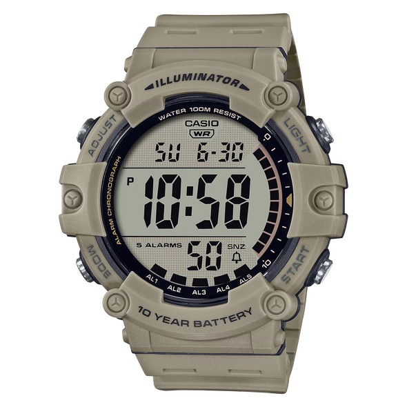 Classic Digital Watch W/ 10-year Battery - CSO-AE1500WH-5AV Classic Digital Watch W/ 10-year Battery - CSO-AE1500WH-5AV
