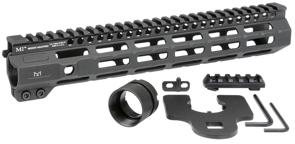 Combat Rail One Piece Free Float Handguard, M-lok - MWI-MI-CRM11.5