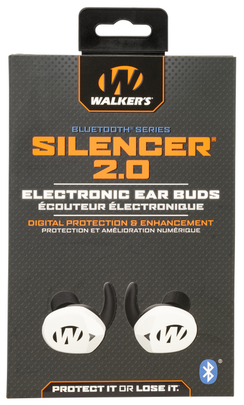 Walkers Game Ear Silencer 2.0, Wlkr Gwp-slcr2-bt-wht Silencer Bt 2.0 White Walkers Game Ear Silencer 2.0, Wlkr Gwp-slcr2-bt-wht Silencer Bt 2.0 White