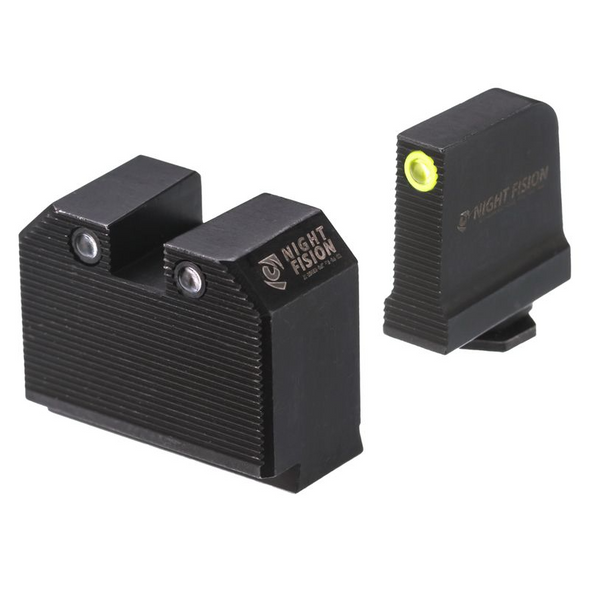 Optics Ready Stealth Night Sight Set For Glock 17/19/34 W/ Dpp/509t/romeo Pro