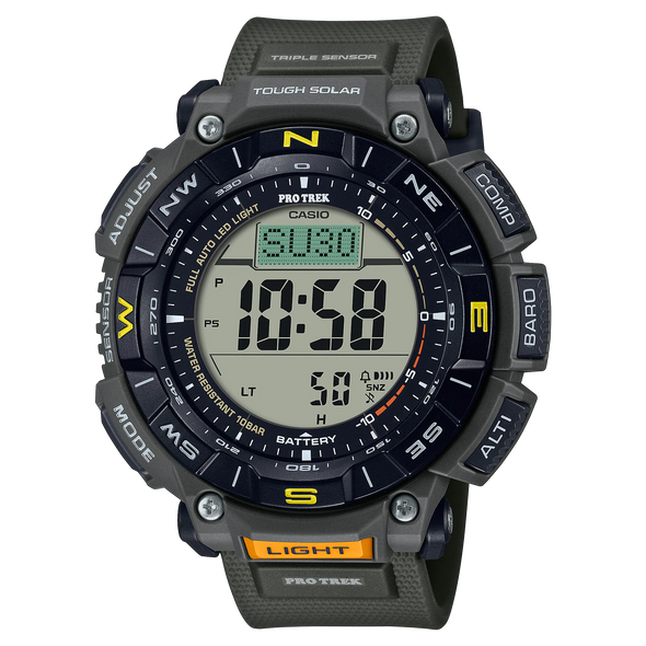Pro Trek Solar Triple Sensor Watch - CSO-PRG340-3
