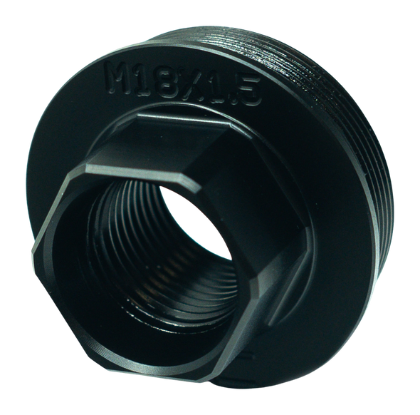 Faxon Firearms , Faxon Ffmdsilhubm1801   M18x1.5 Ss   Dirct Thread