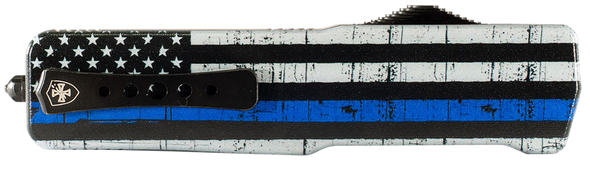 Templar Knife Premium, Temp Mabtb121 Slim Back The Blue Dagger Blk D2