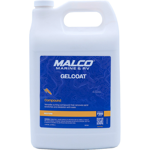 Malco Gel Coat Compound - 1 Gallon