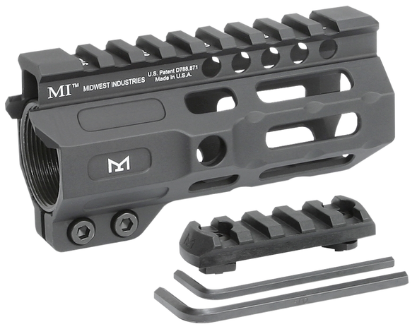 Midwest Industries Inc Combat, Midwest Mi-crm4.5       Combat Mlok Handguard  4.5
