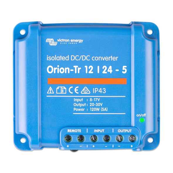 Victron Orion-Tr 12/24-5A 120W Isolated DC-DC Converter