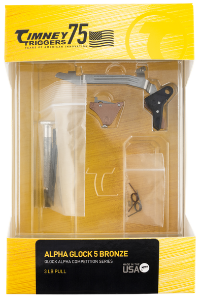 Timney Triggers Alpha, Timney Alpha Glock5-brnze Glk G5 9mm/40 Triggr Timney Triggers Alpha, Timney Alpha Glock5-brnze Glk G5 9mm/40 Triggr
