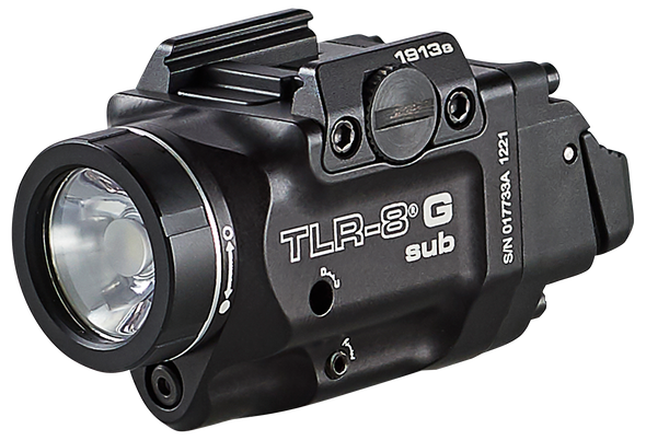 Streamlight Trl-8 G Sub Gun Light With Green Laser, Stl 69438  Tlr-8 G Sub With Gn Laser 1913s